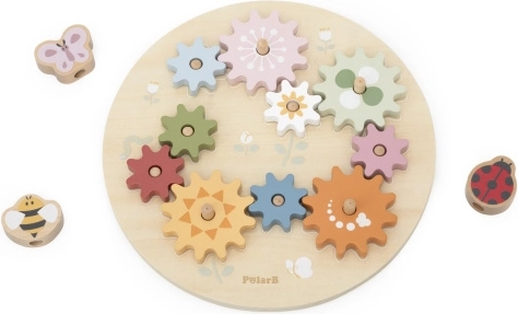Houten Montessori-tandwielen Viga PolarB