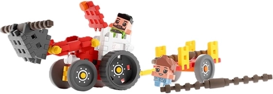 Reddingsvoertuig met grijparm en rollende wielen