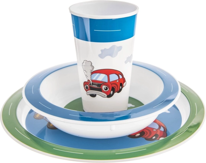 3-delige set voor eten en drinken