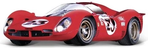 Model van de Ferrari 330 P4 Daytona-raceauto op schaal 1:24