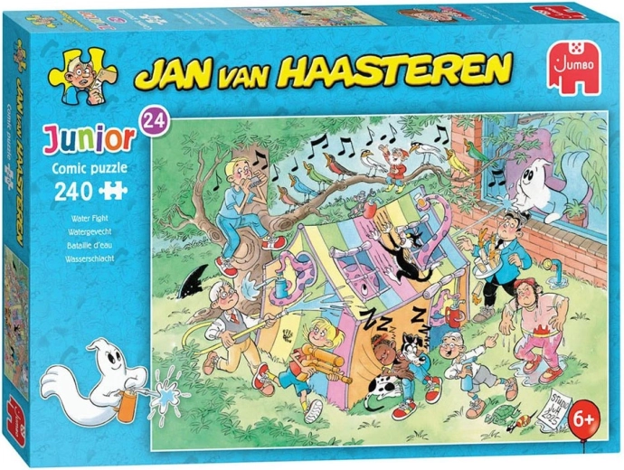 JUMBO puzzel Jan van Haasteren Junior Watergevecht 240 stukjes