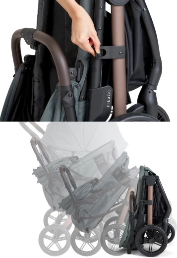 In een seconde ingeklapt, staat uit zichzelf