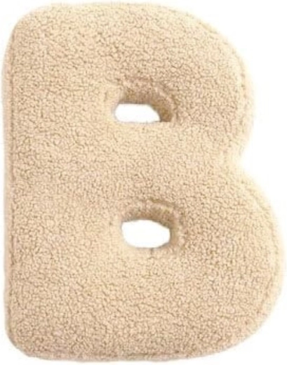 Mealini pluchen letter b crème - 1 stuk