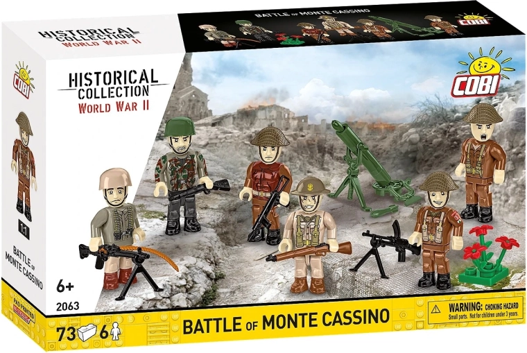 Bouwset Slag om Monte Cassino – COBI figuren en uitrusting