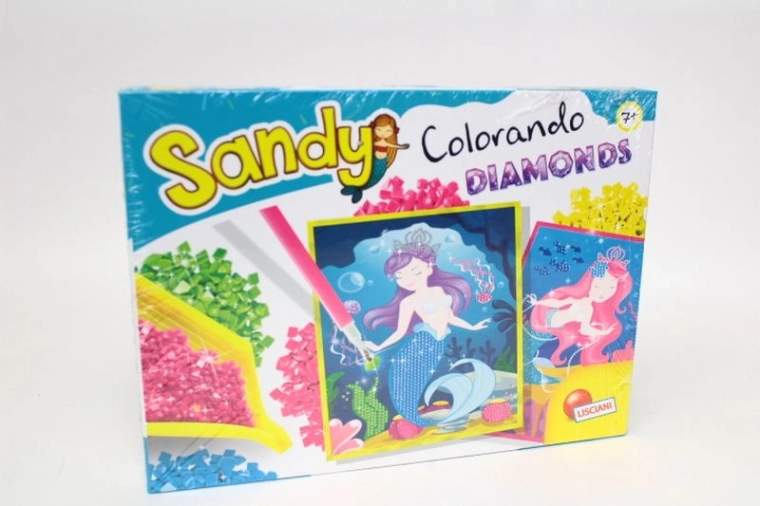 Lisciani Sandy Colorando Colorando Diamonds – diamantenmozaïek zeemeerminnen