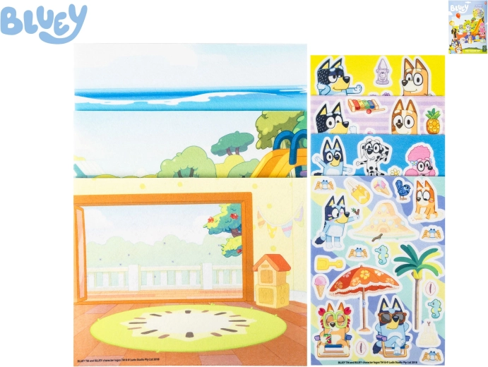 Set om je eigen Bluey-scène te maken