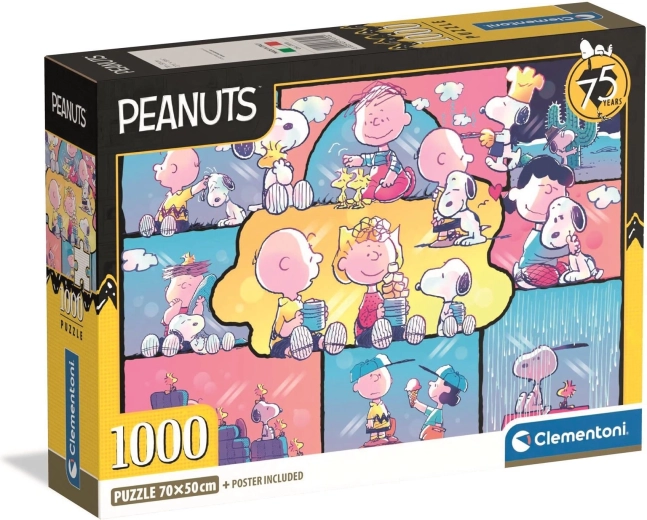 Puzzel CLEMENTONI Peanuts: Snoopy en vrienden 1000 stukjes