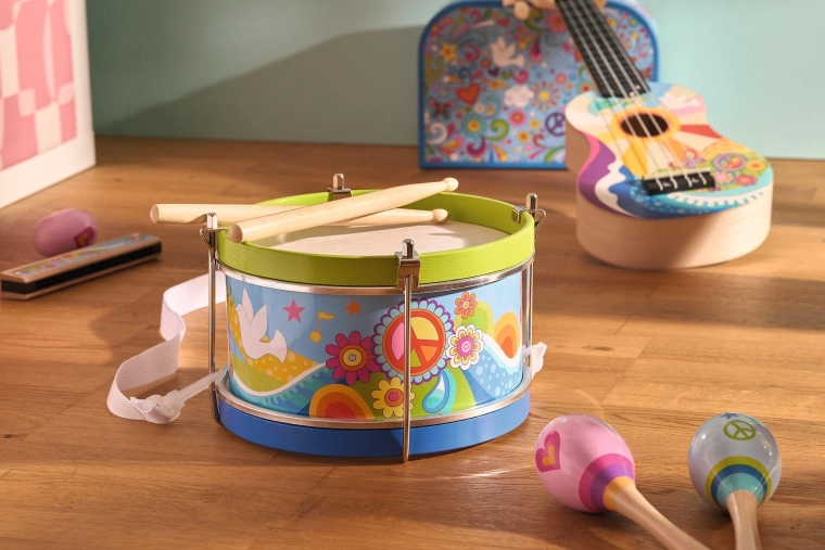 Kinderdrum Flower meadow Goki - 1 stuk