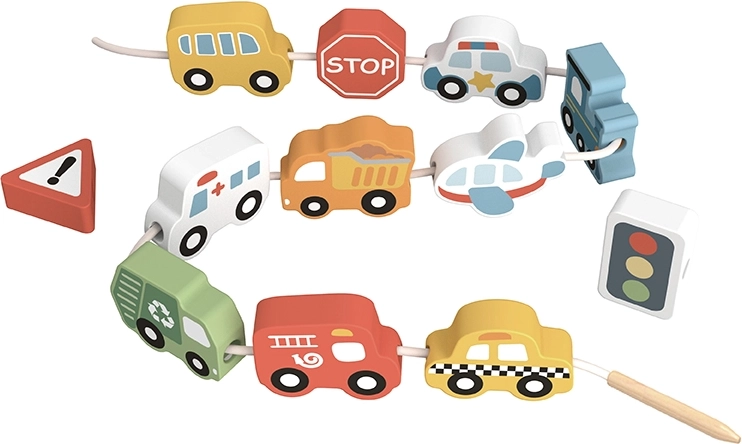 2Kids Toys Rijgspel Verkeer