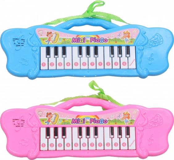 Kinderpiano met geluidseffecten 32 cm