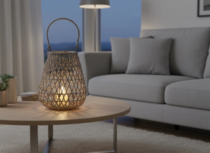 Veilige plaatsing van de kaars