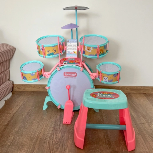 Complete set voor kleine drummers