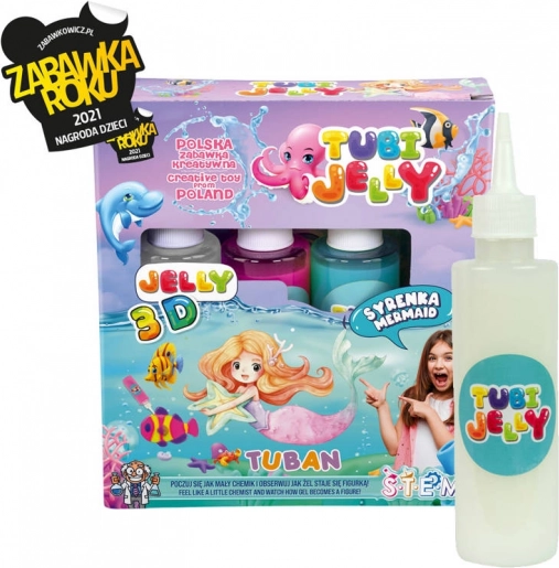 Tuban Tubi Jelly – set Zeemeermin-aquarium