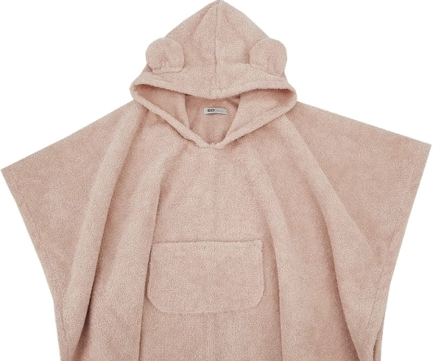 Praktische poncho voor snel omkleden