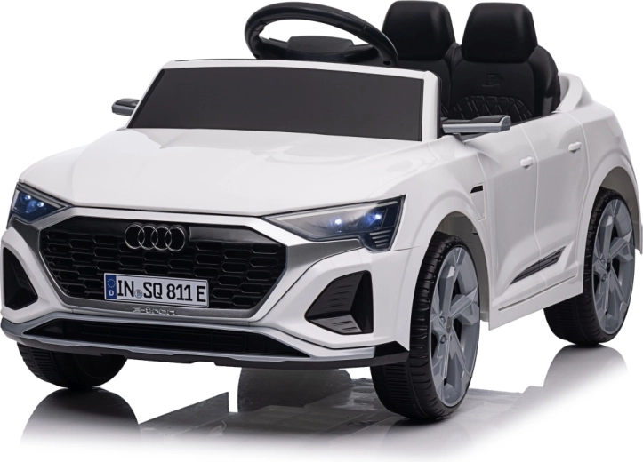 Elektrische kinderauto Audi SQ8 wit