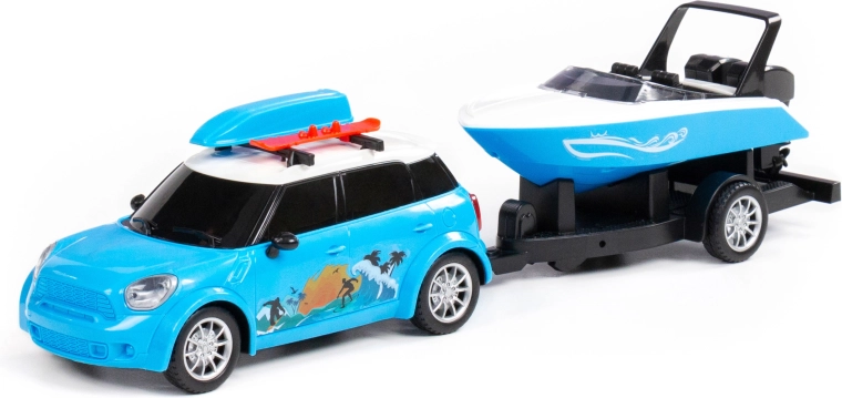 Auto klaar voor een uitstapje