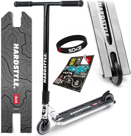 Soke Box freestyle step zilver-zwart
