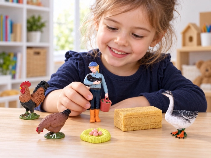Gedetailleerd uitgewerkte figuren