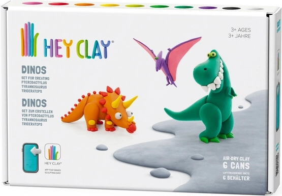 Hey Clay dinos set – 6 dozen