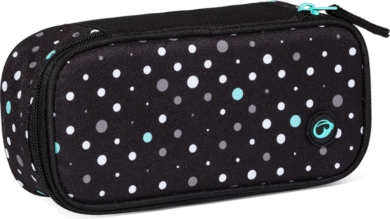 Bagmaster studentenpenaal Supernova zwart-turquoise