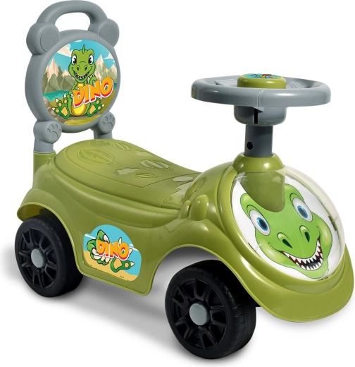 Dinosaurusdesign met claxon