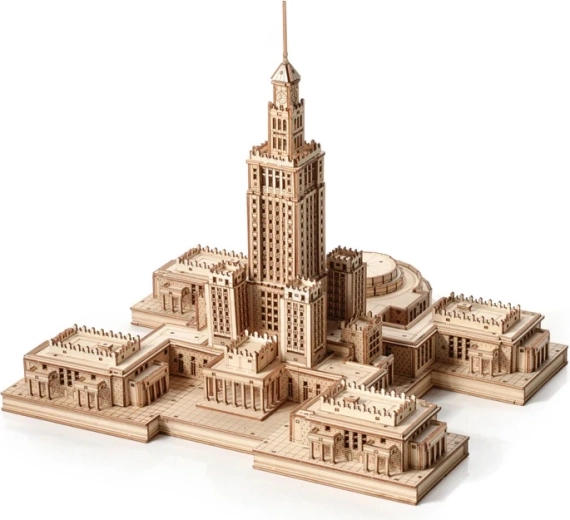 Little Story 3D houten bouwpakket Paleis van Cultuur en Wetenschap