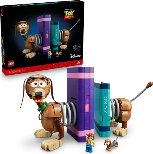 LEGO® Disney Boekensteunen: Slinky uit de film Toy Story