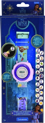 Lexibook digitaal projectiehorloge Disney Wish met 20 afbeeldingen
