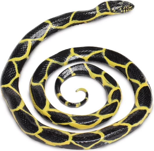 Safari Ltd. gestreepte koralenslang – slangenfiguur - 1 stuk