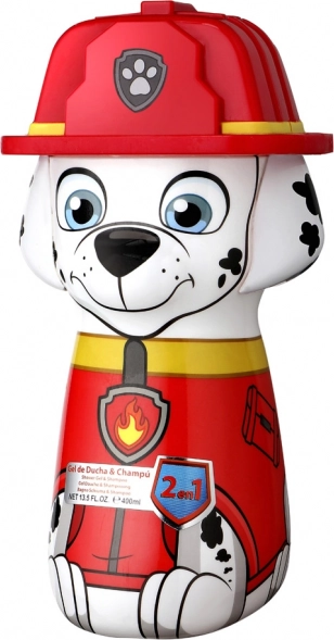 Paw Patrol Marshall douchegel en shampoo 400 ml in 3D fles