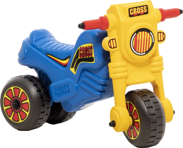 Loopfiets Cross Motor 1 blauw