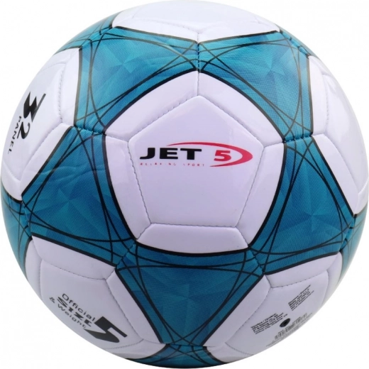 Grote blauwe voetbal