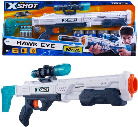 ZURU X-SHOT EXCEL Hawk Eye met vizier en 16 pijltjes