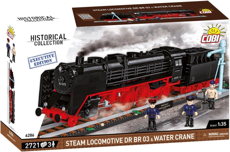 Cobi stoomlocomotief DR BR 03 met waterkraan Executive Edition 1:35