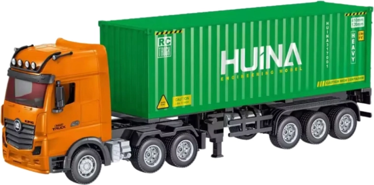 Afkoppelbare container met te openen deuren