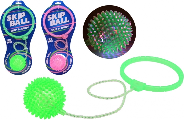 Skip Bal met touw en springring
