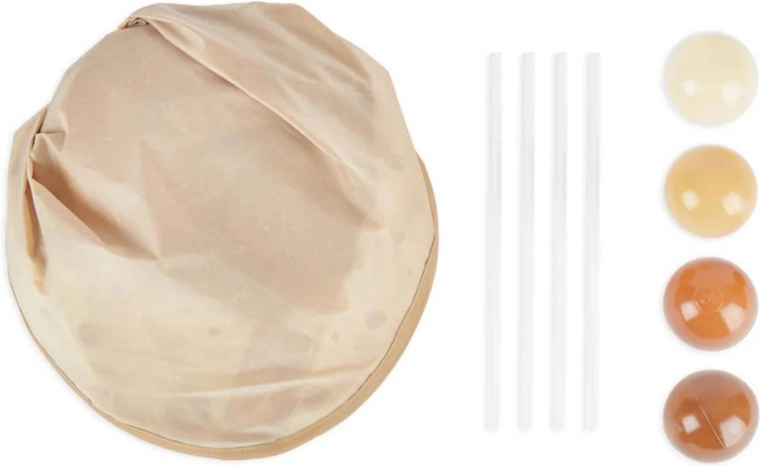 50 gekleurde ballen ter bevordering van de motoriek