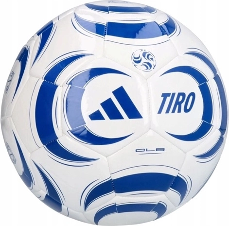 Adidas Tiro Club voetbal wit-blauw