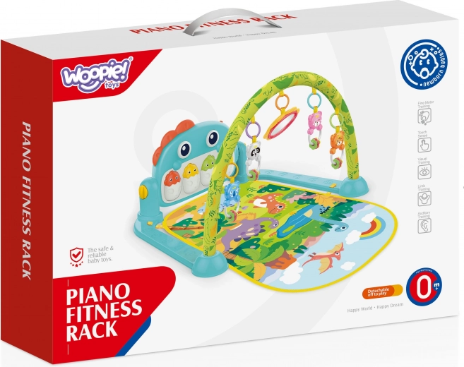Muziekpaneel met dinosaurus-eitjes