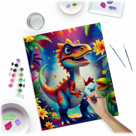 Duidelijke nummering en gekleurde ondergrond voor een vlotte start