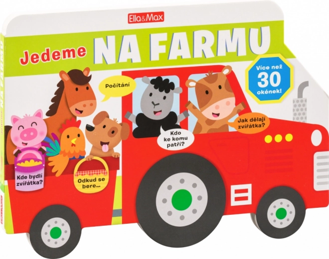 WE GAAN NAAR DE BOERDERIJ – Prenten- en leerschooltje voor de allerkleinsten