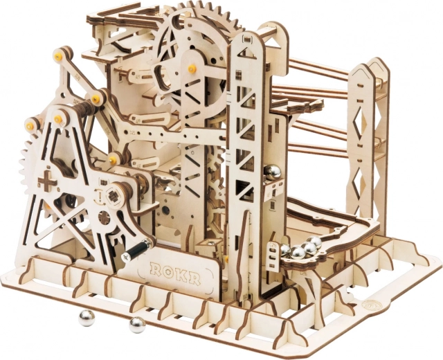ROKR houten knikkerbaan Explorer – 3D-puzzel