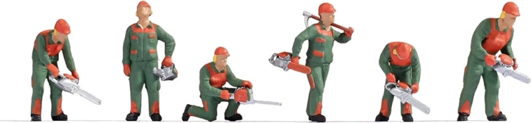 Noch set figuren bosarbeiders H0