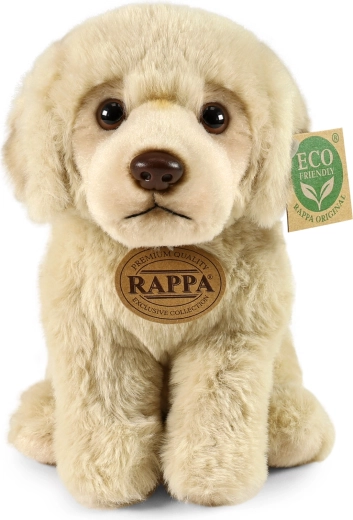 Rappa pluchen hond Pyrenese berghond zittend 23 cm