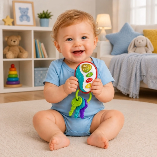 Grote knoppen voor kleine handjes