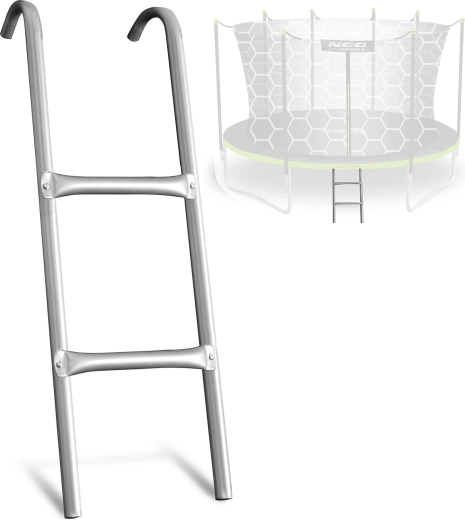 Neo-Sport tweetraps ladder voor trampoline 10–14 ft