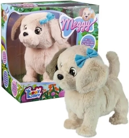 TMT Huggy Luv interactieve pluchen hond Meggy labrador