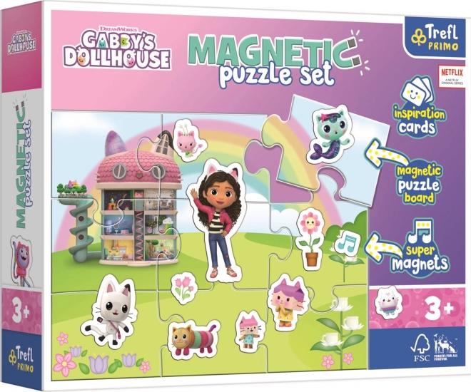 Magnetische puzzelset Gabby's Magisch Huis Trefl