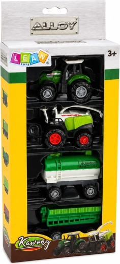 4 landbouwmachines in één verpakking