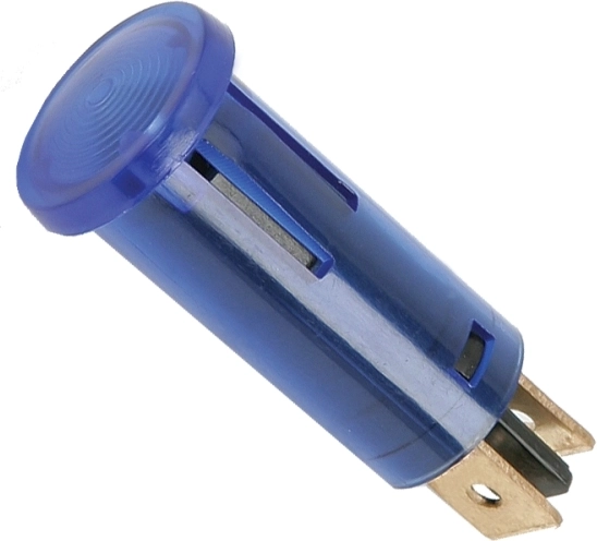 Blauw signaallampje 230 V